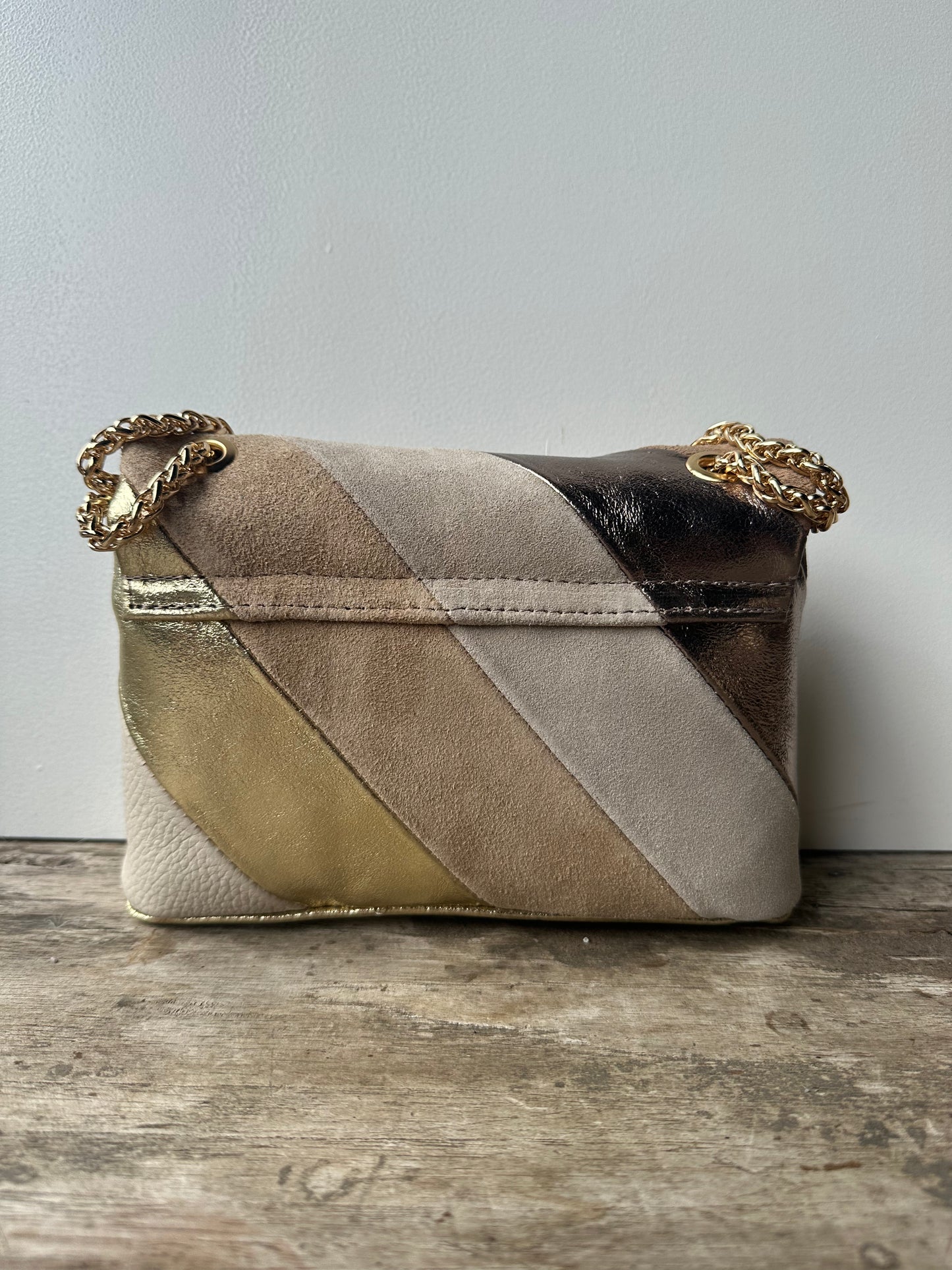 Rainbow Bag Nude Bronze