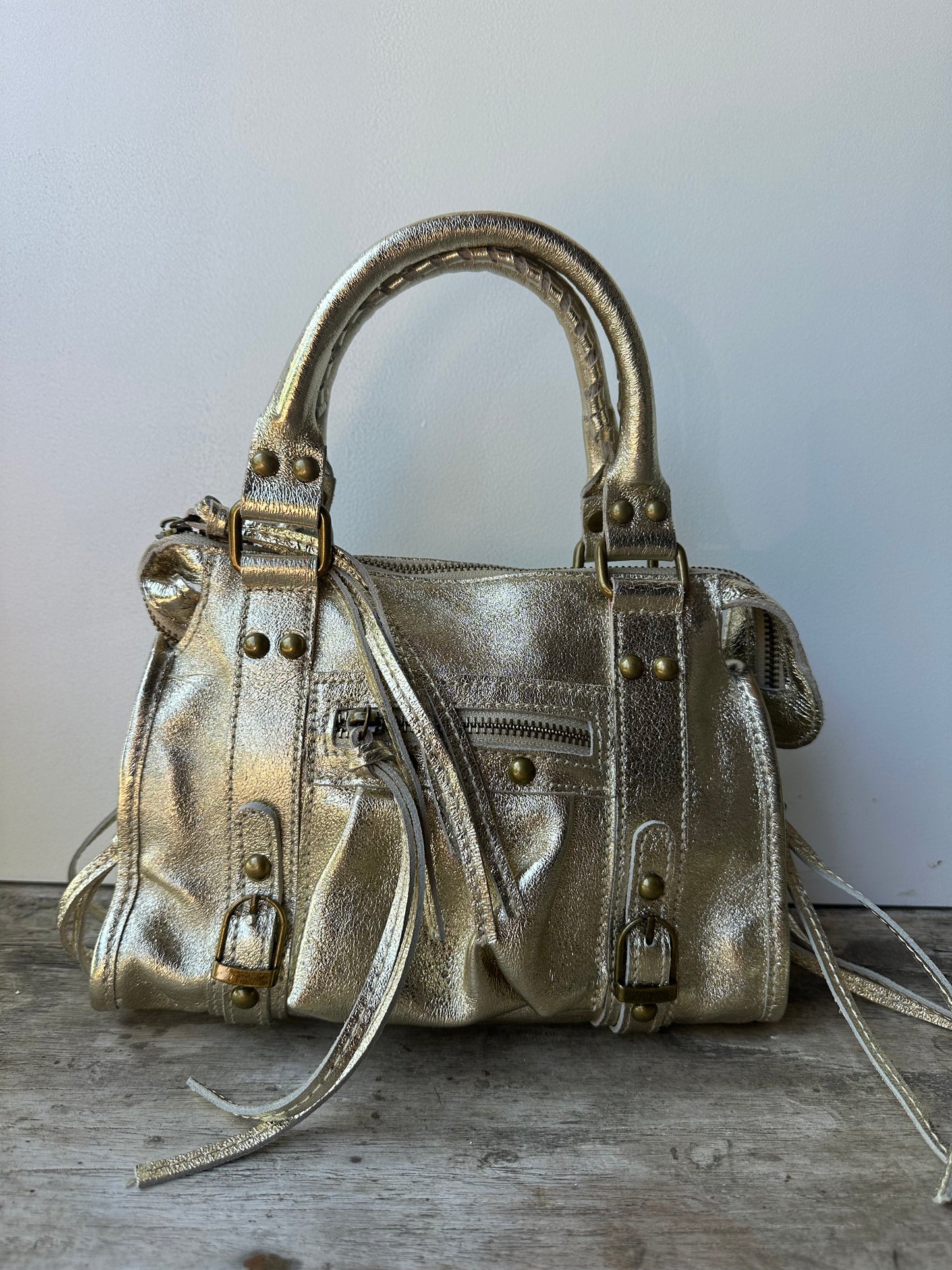 Yara Bag Metallic Gold