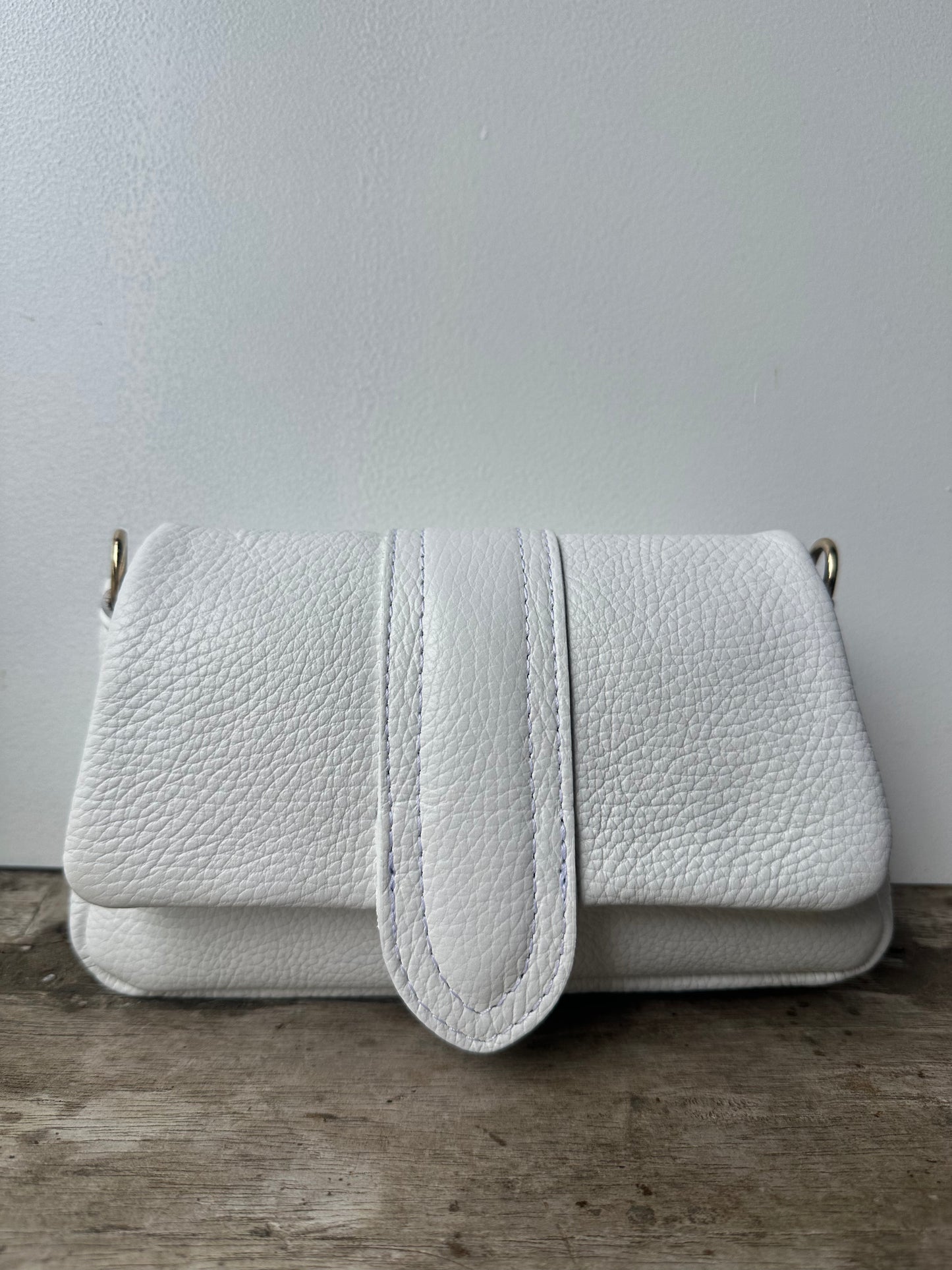 Yasmin Puffy Bag White
