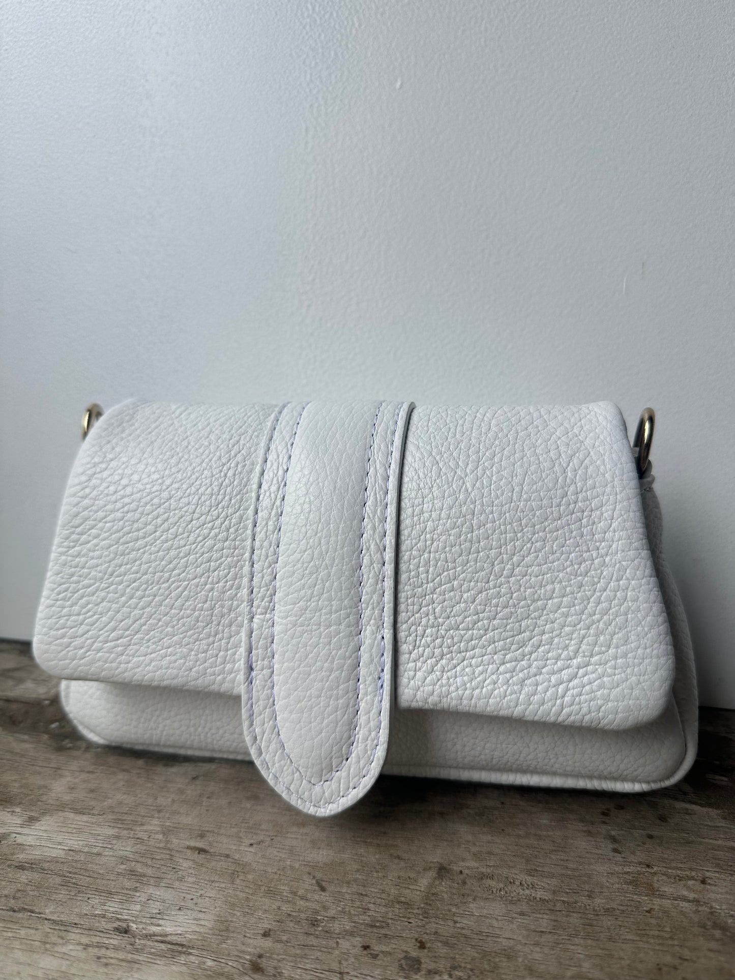 Yasmin Puffy Bag White