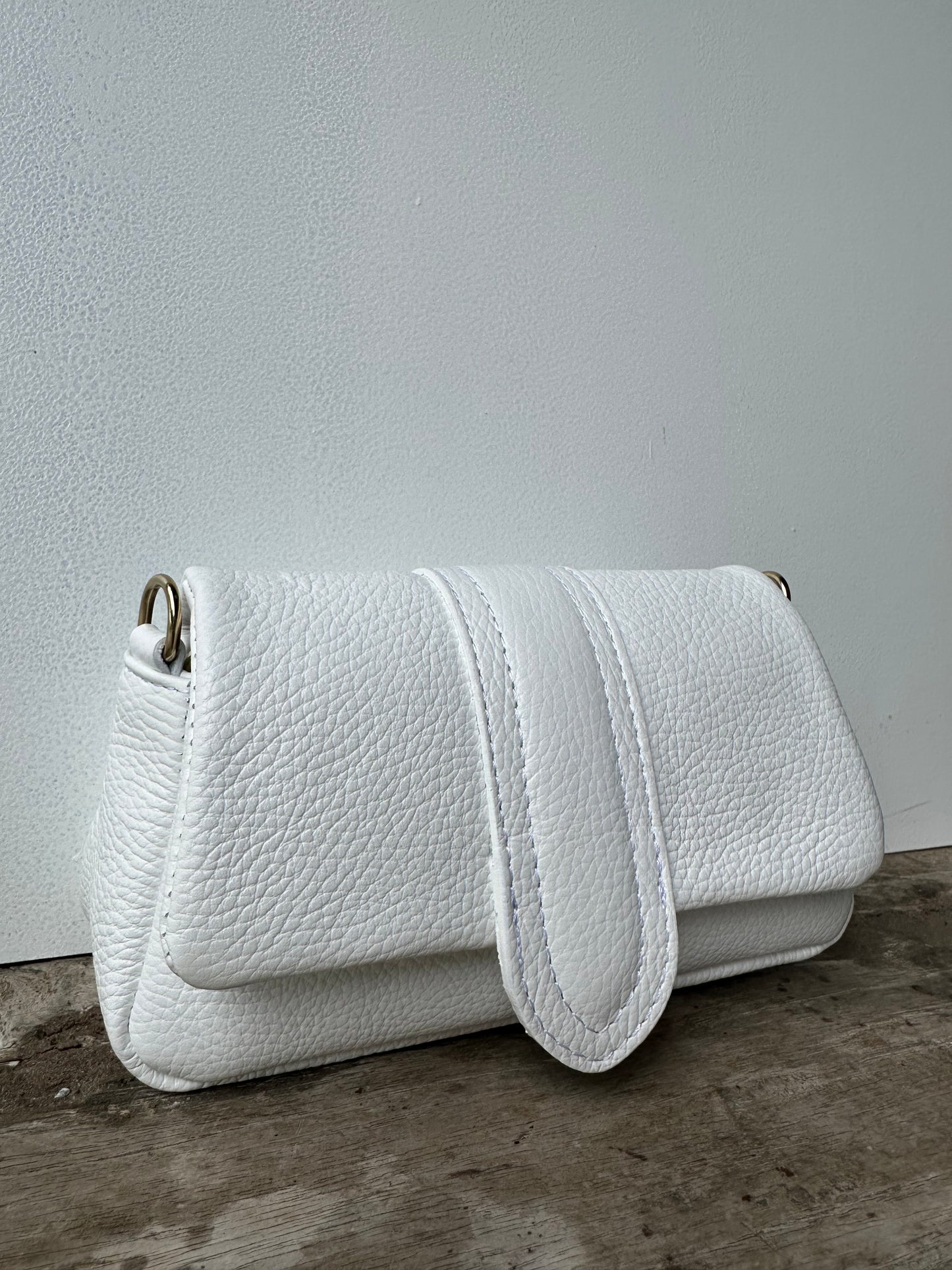 Yasmin Puffy Bag White
