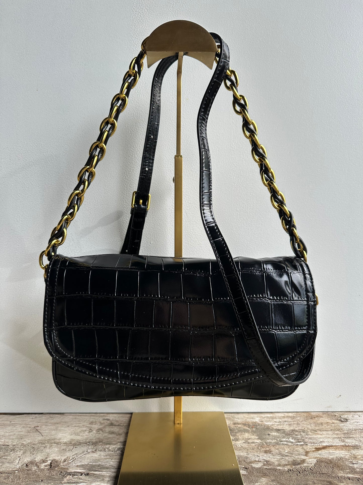 Gigi Croco Bag