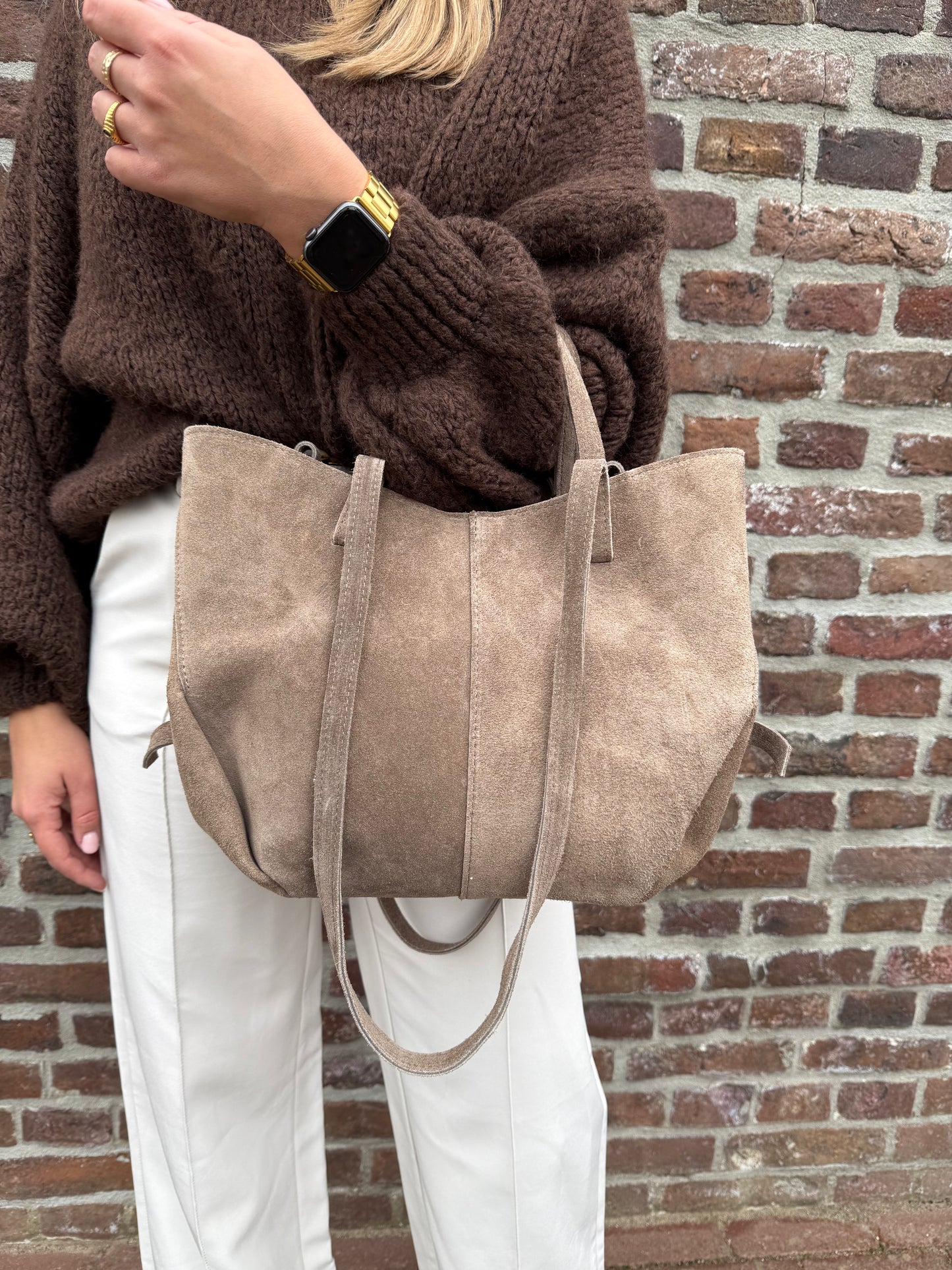 Polly Bag Suede Burgundy