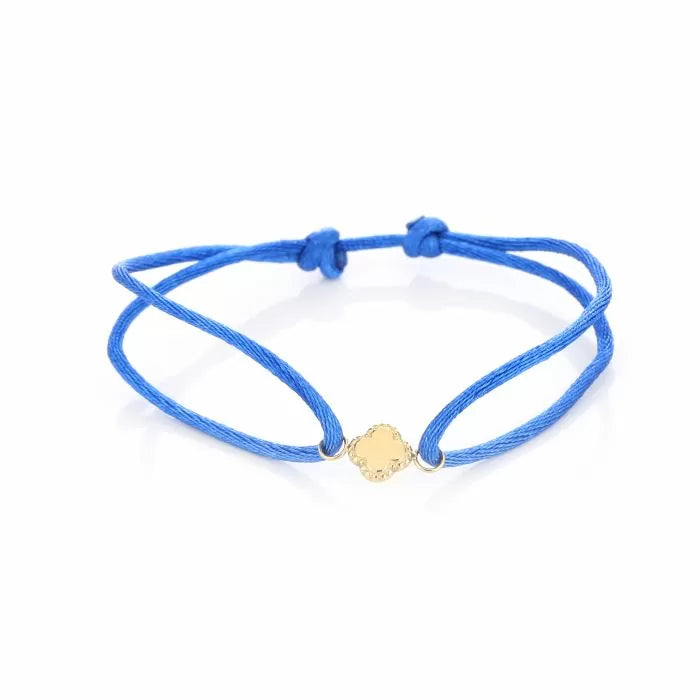 Satin Bracelet Lucky Clover