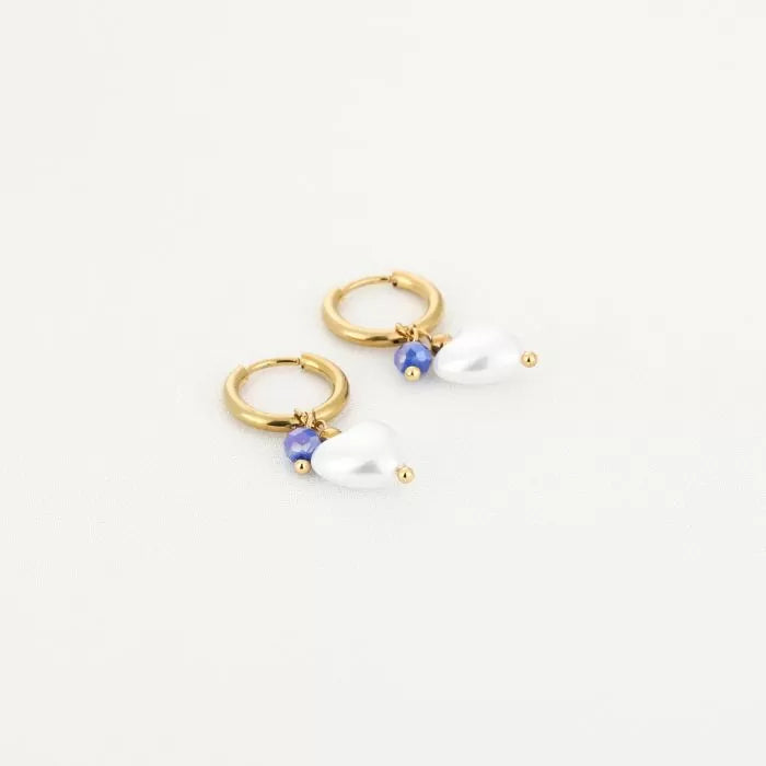 Earrings Pearly Heart