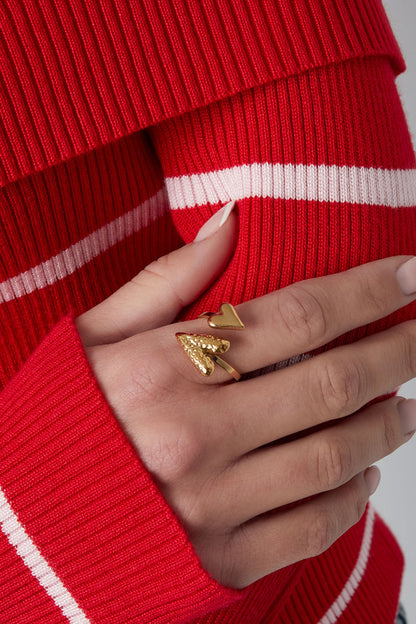 Ring Double Heart