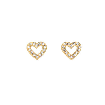 Earrings Heart Studs