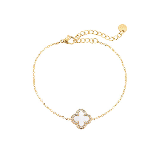 Bracelet Pearl Clover
