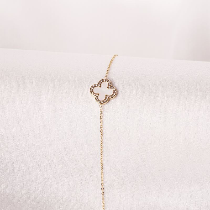 Bracelet Pearl Clover