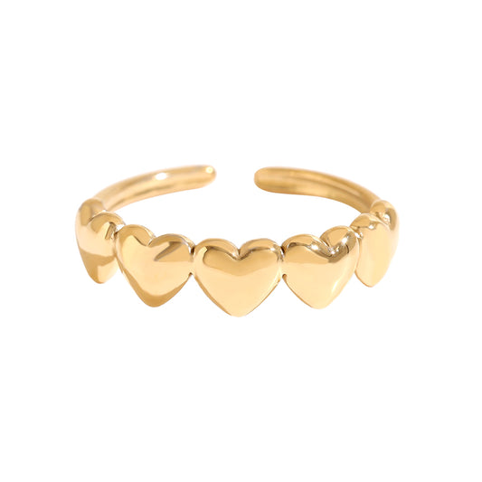 Ring Five Hearts