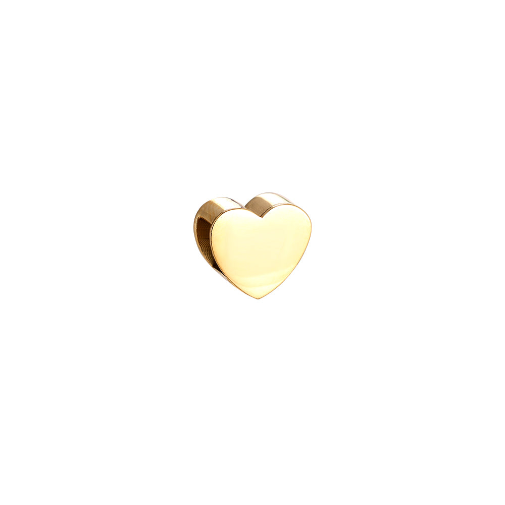 Flat Name Heart Necklace