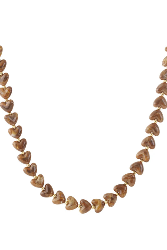 Heart Beads Necklace