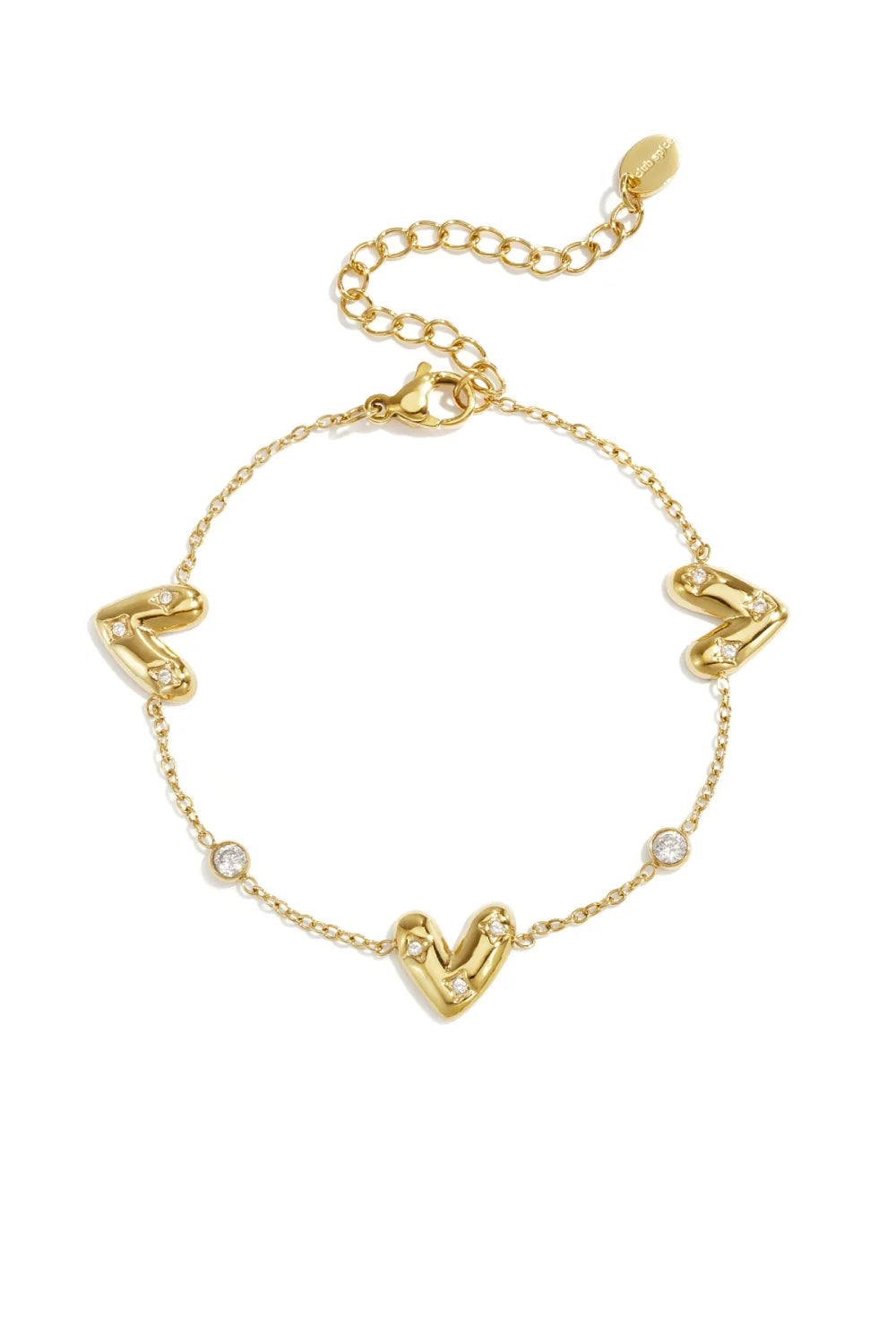 Bracelet Triple Heart