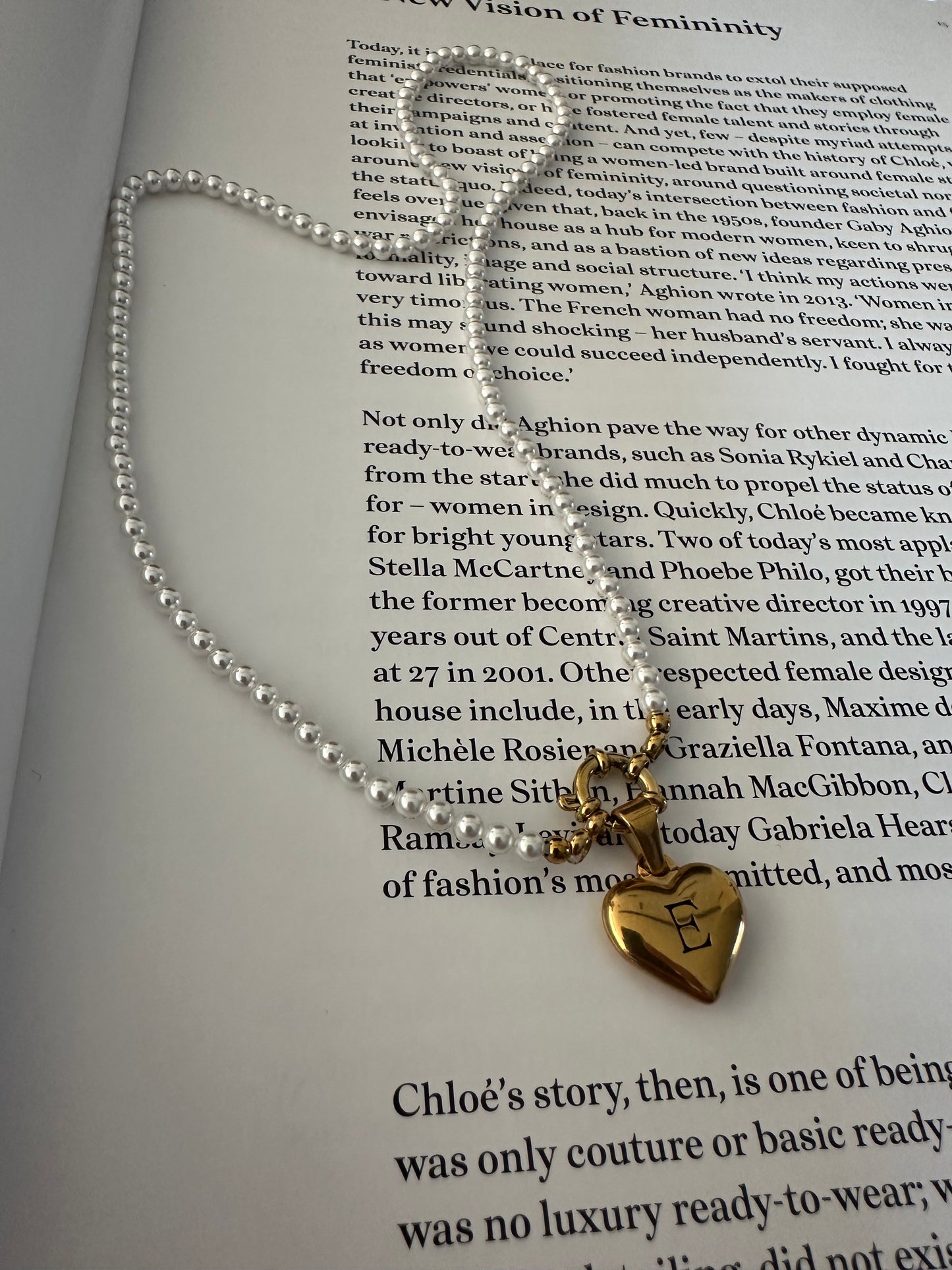 Pearly Heart Initial