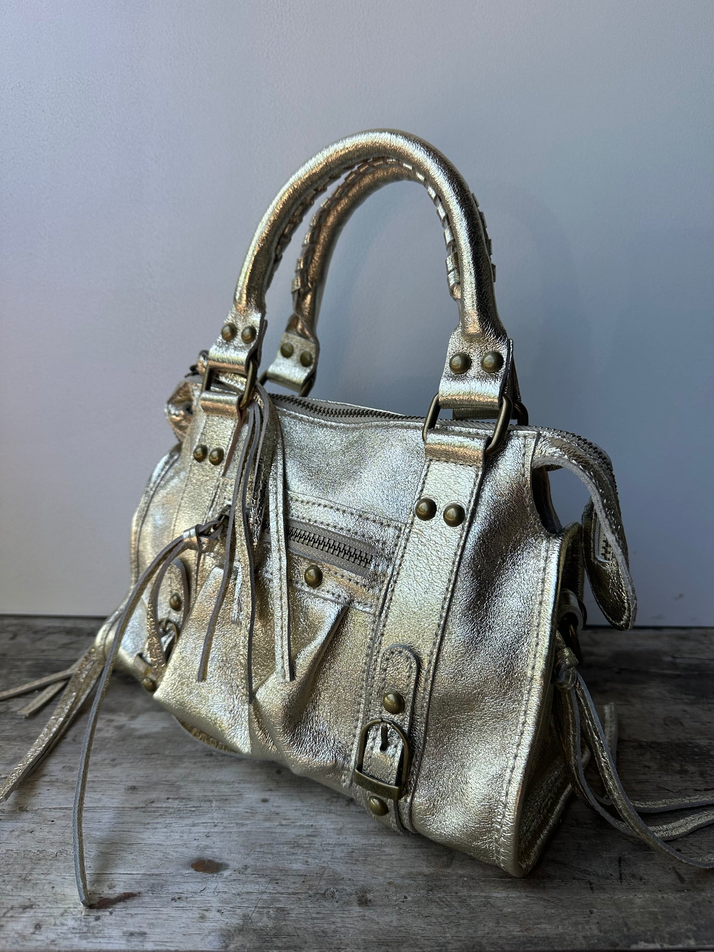 Yara Bag Metallic Gold