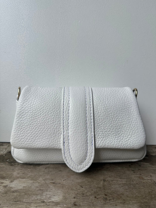 Yasmin Puffy Bag White