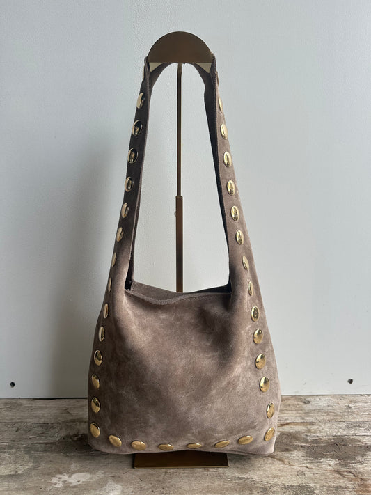 Stud bag Beige