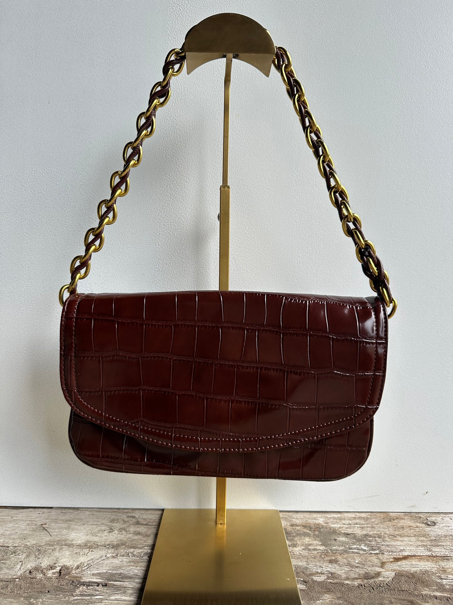 Gigi Croco Bag