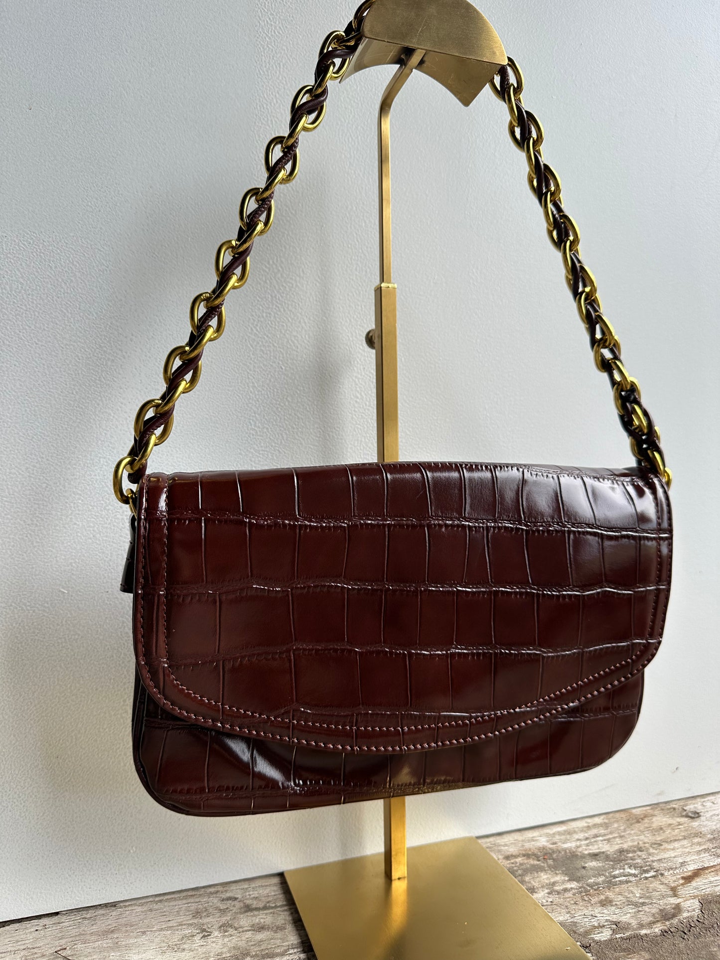 Gigi Croco Bag