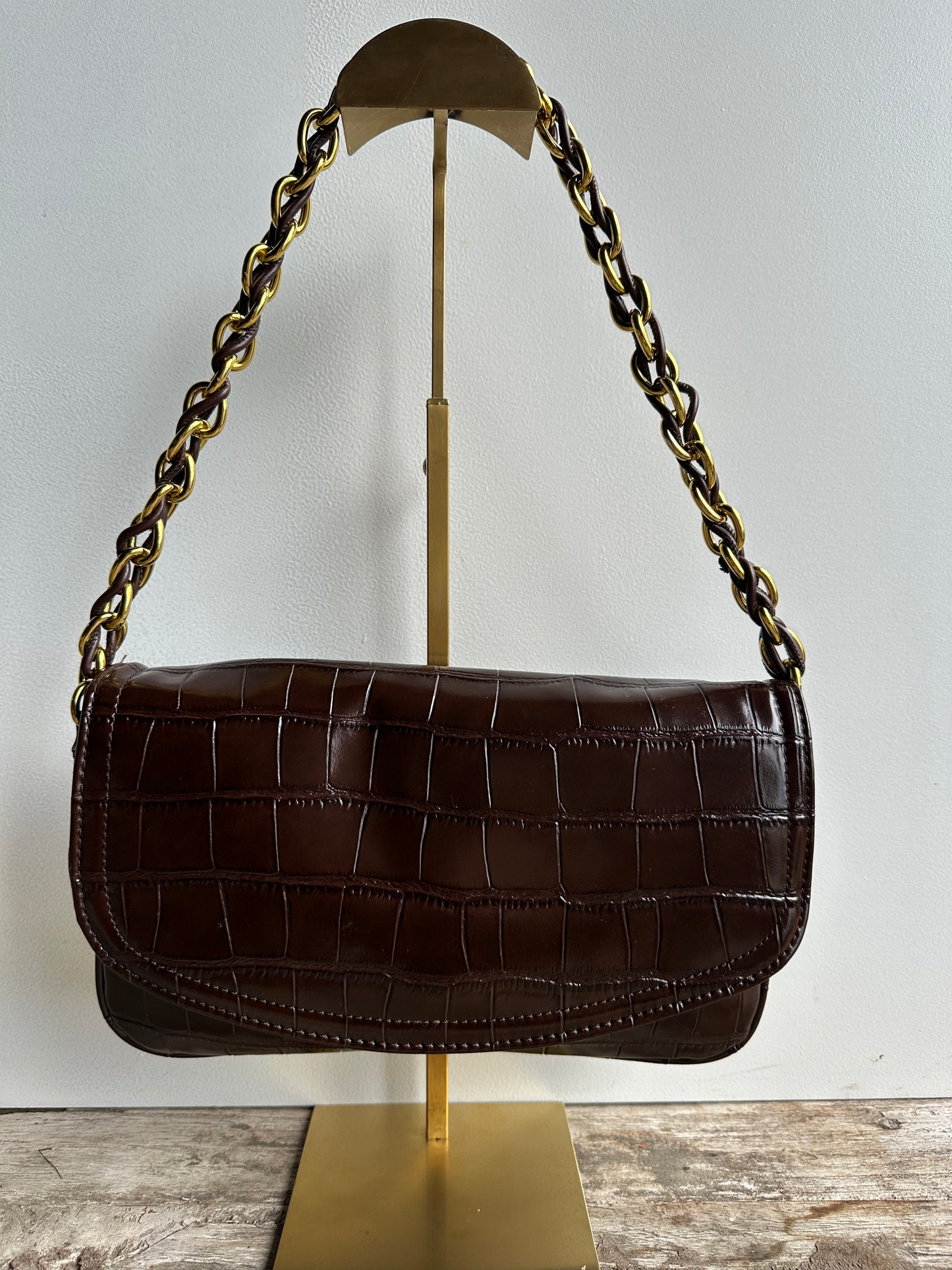 Gigi Croco Bag