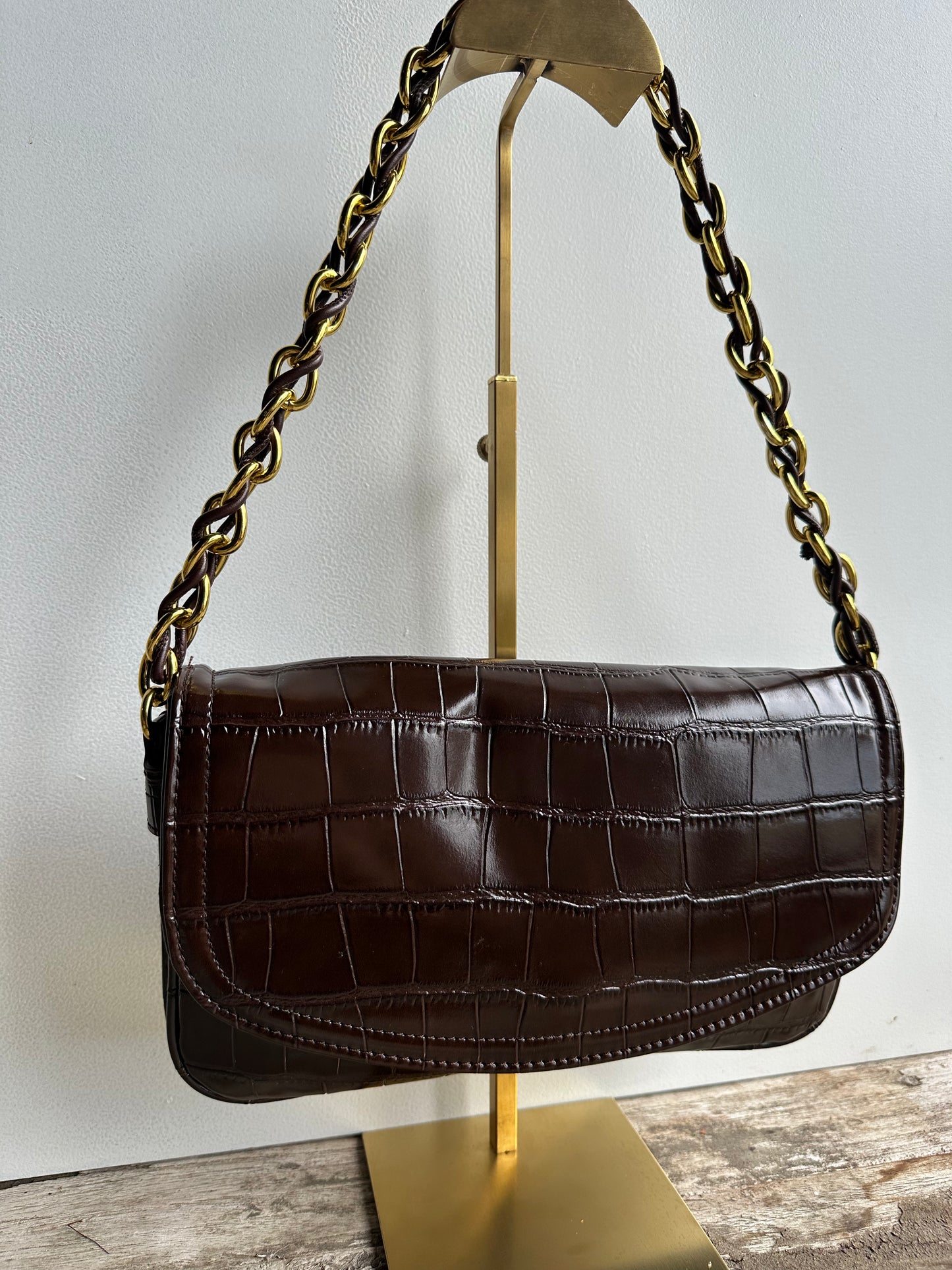 Gigi Croco Bag