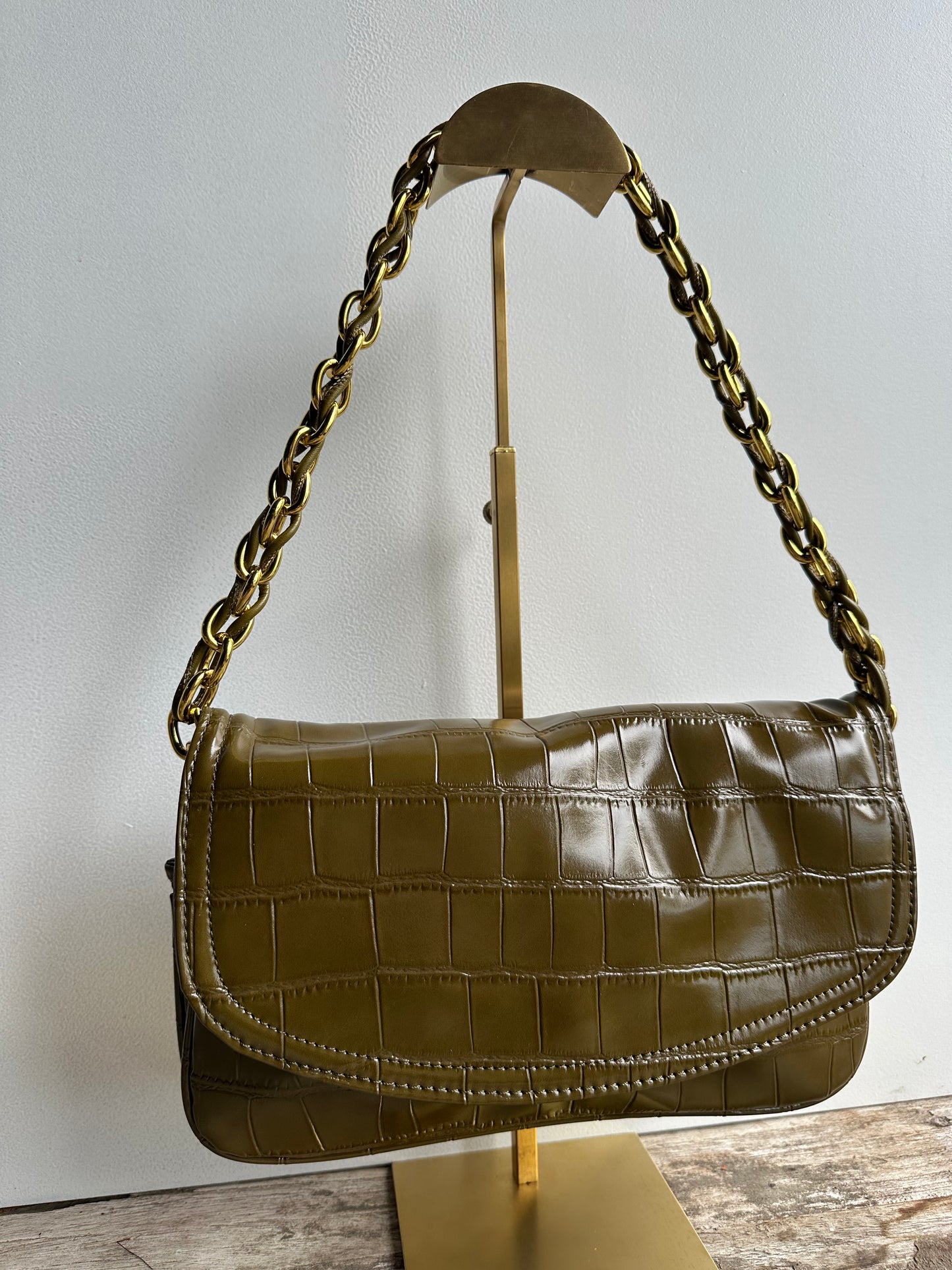Gigi Croco Bag