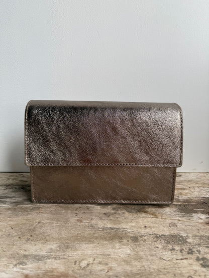 Amber Bag Metallic Bronze