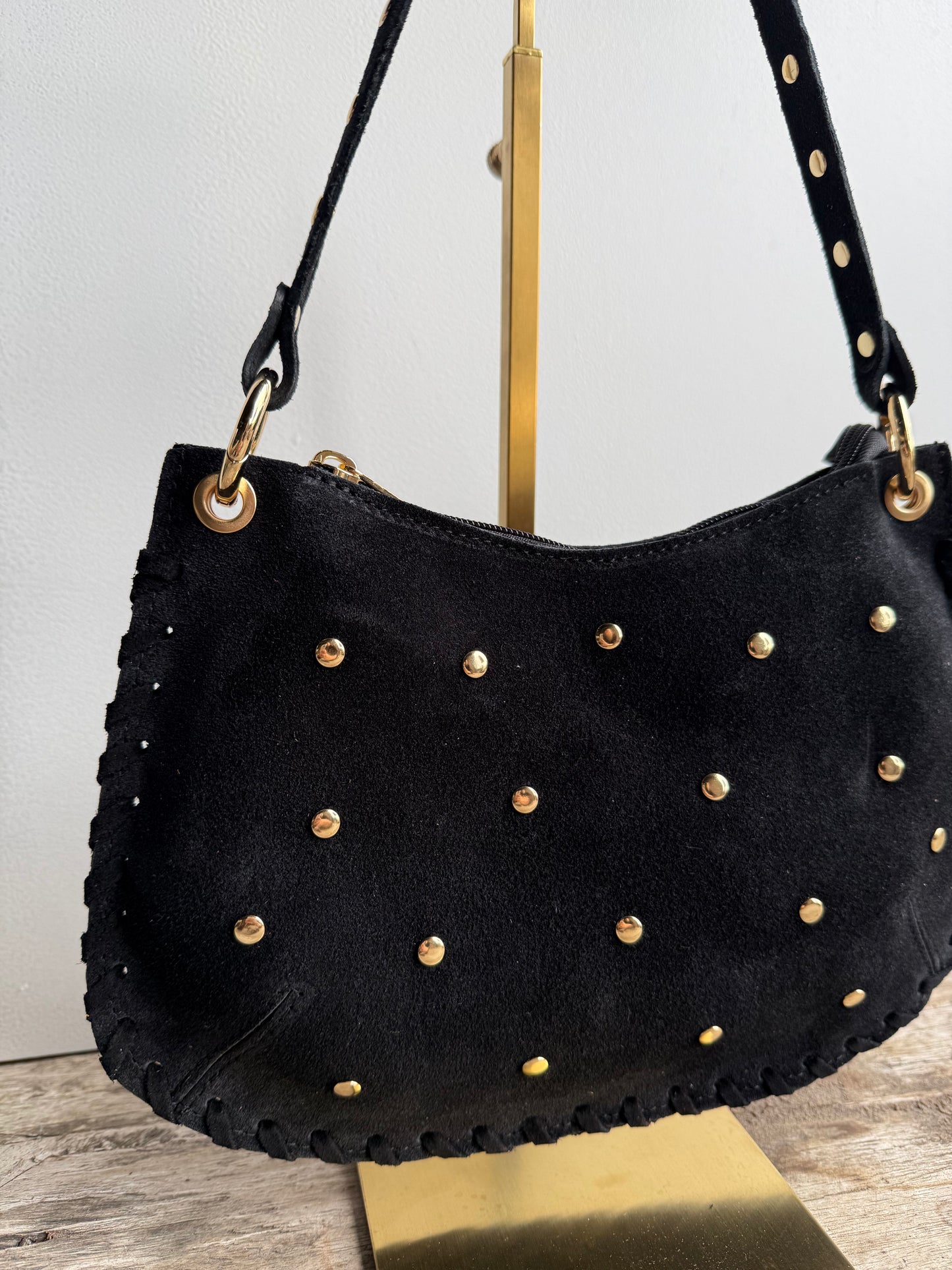 Mini Stud Bag Black