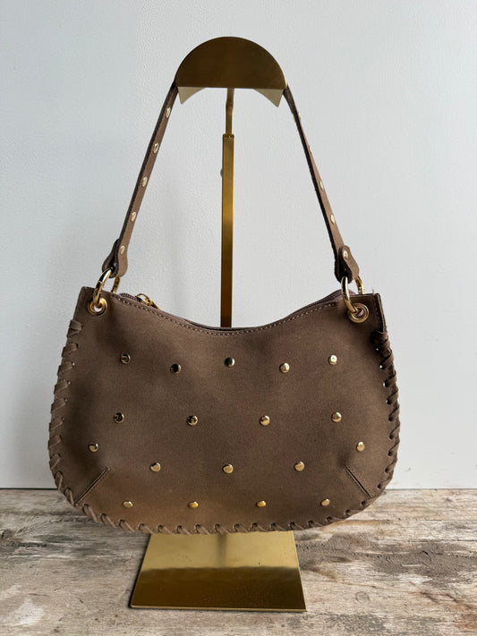 Mini Stud Bag Taupe