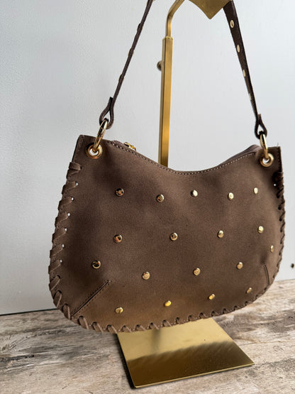Mini Stud Bag Taupe