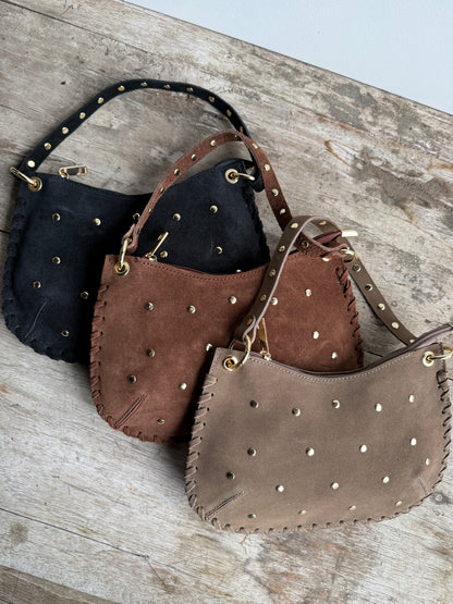 Mini Stud Bag Black