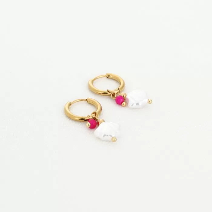 Earrings Pearly Shell