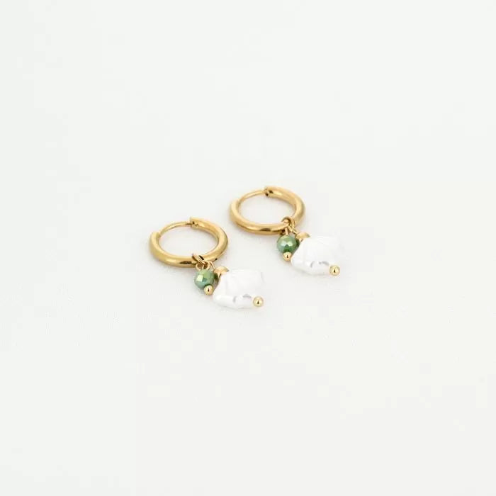 Earrings Pearly Shell