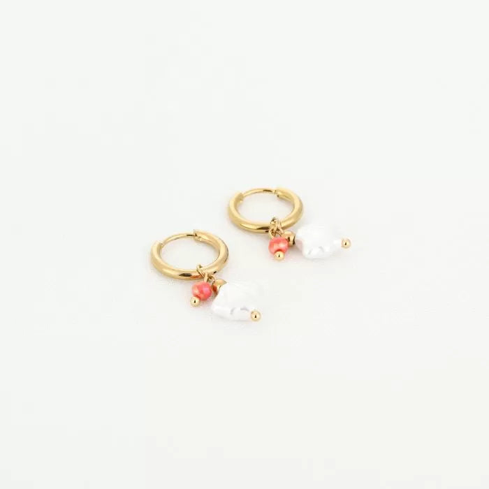 Earrings Pearly Shell