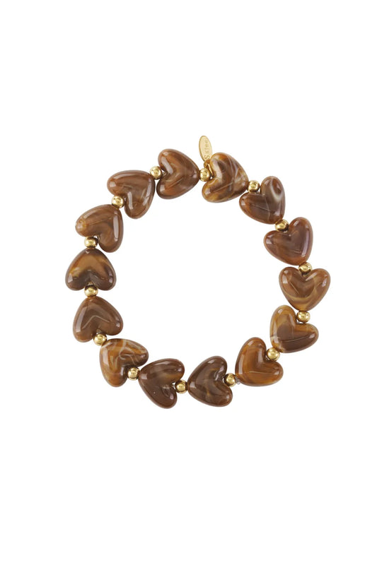 Heart Beads Bracelet